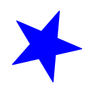 青い星